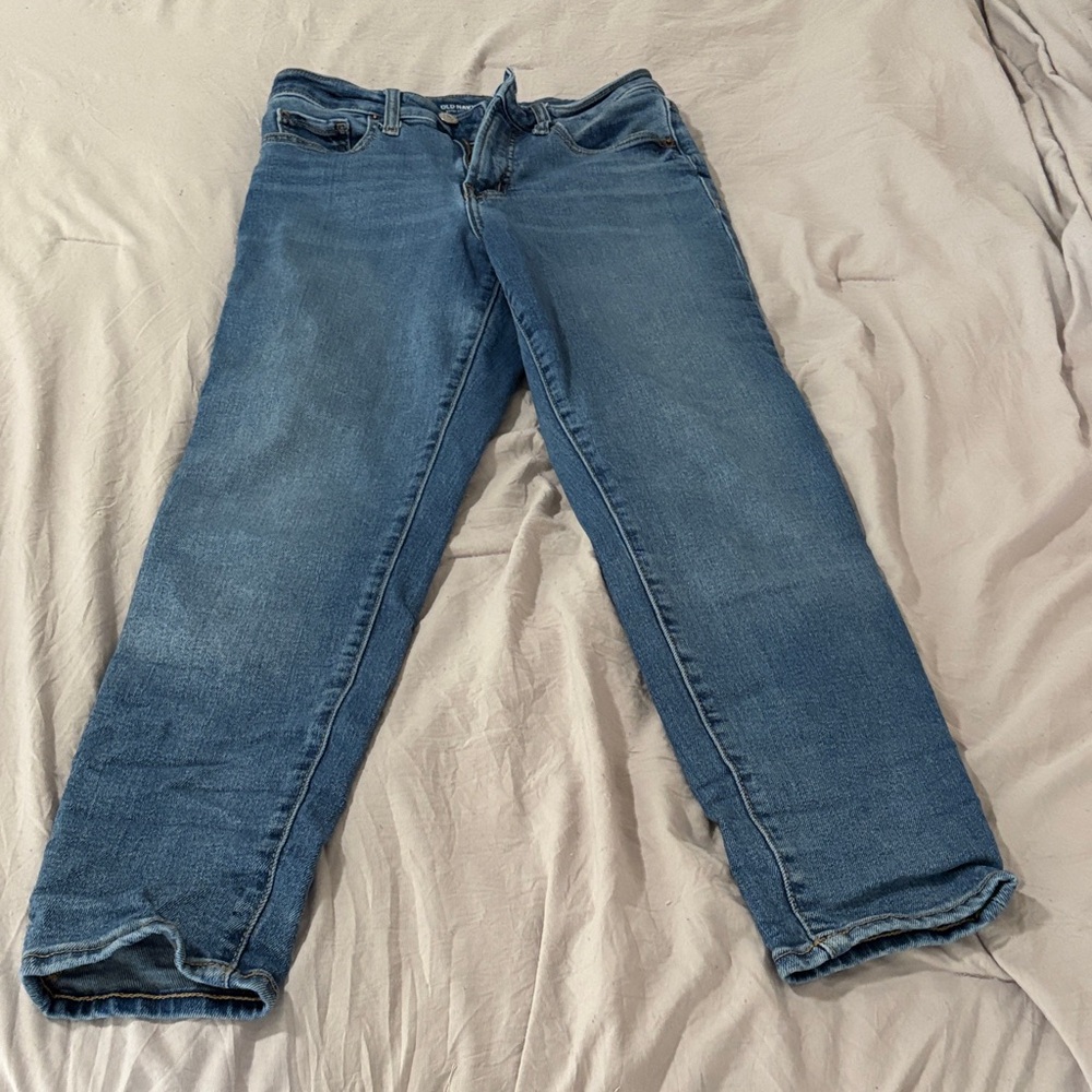 Old Navy Women’s High Waisted Straight Leg Jeans